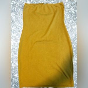 Yellow Tube Dress
